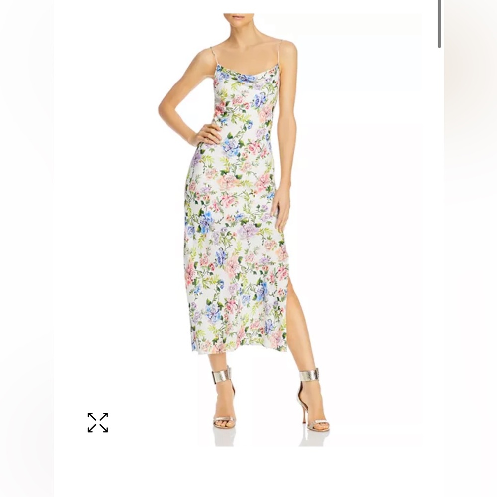 Floral slip dress
